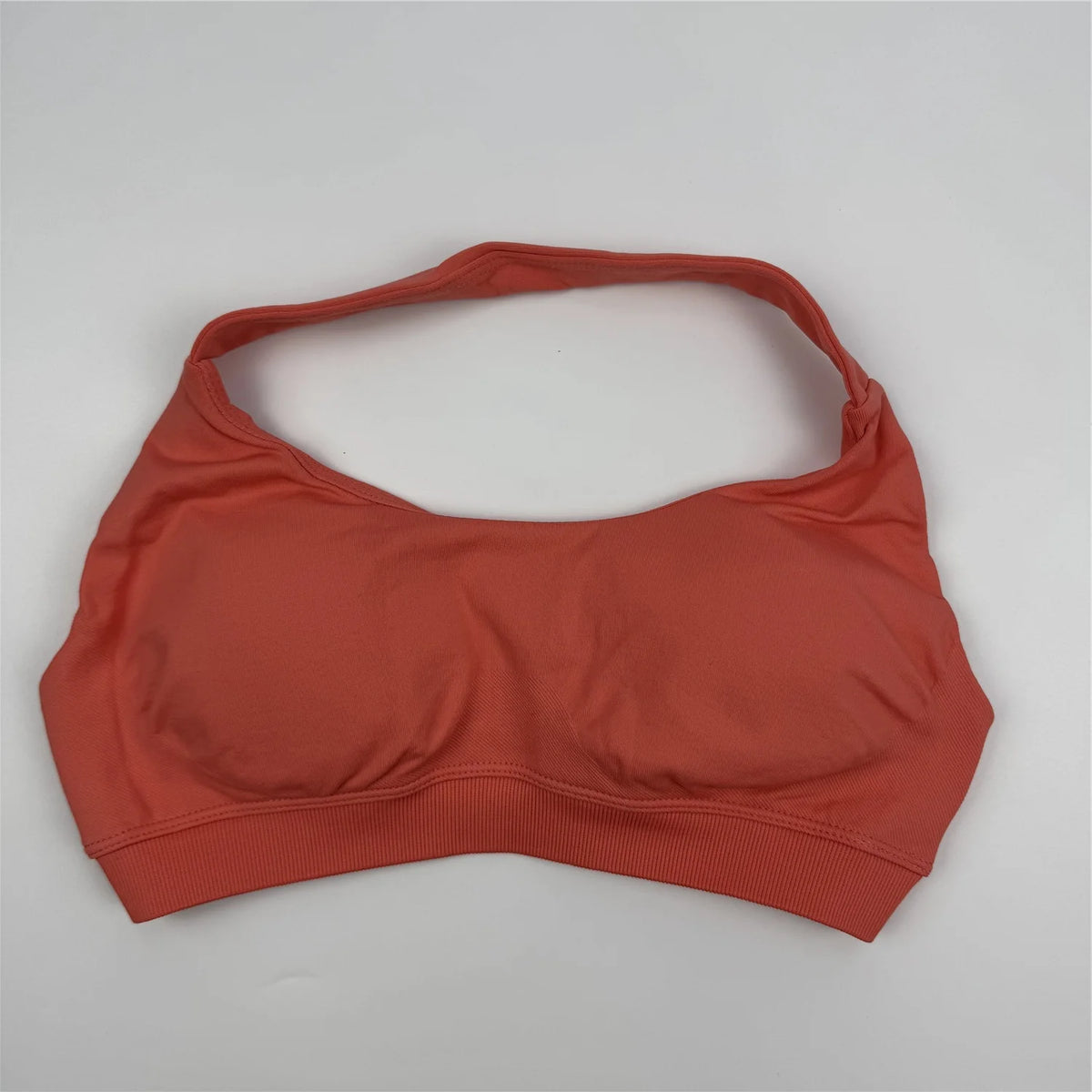 Sports Bra Women Seamless Halter Top High Support Push-up Open Back Gym wear Fitness Yoga Workout underwear