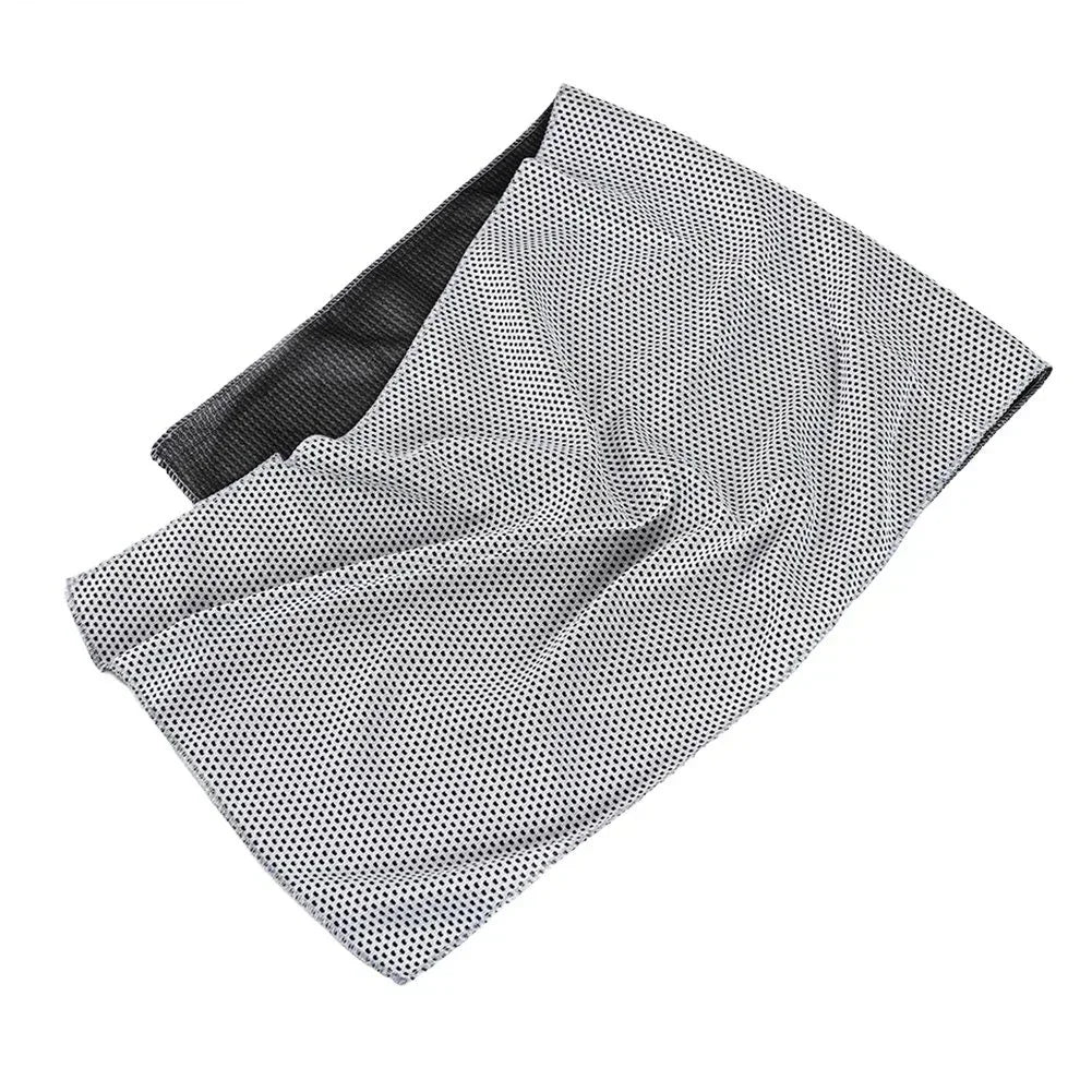 Cooling Ice Towels Microfiber Yoga Cool Thin Towel Outdoor Sport Gym Wear Icing Sweat Band Top Sports Towel Summer Cooling Scarf
