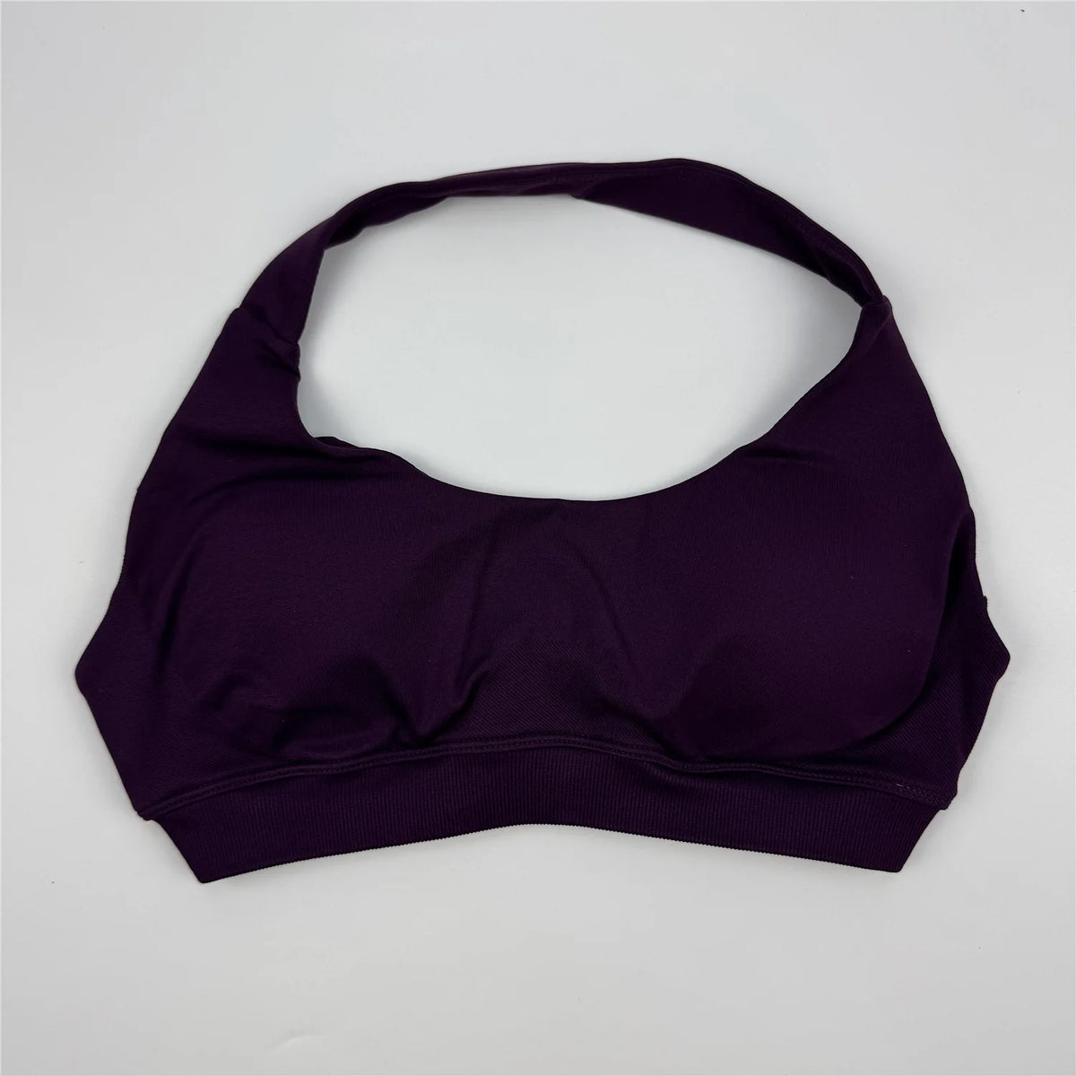 Sports Bra Women Seamless Halter Top High Support Push-up Open Back Gym wear Fitness Yoga Workout underwear