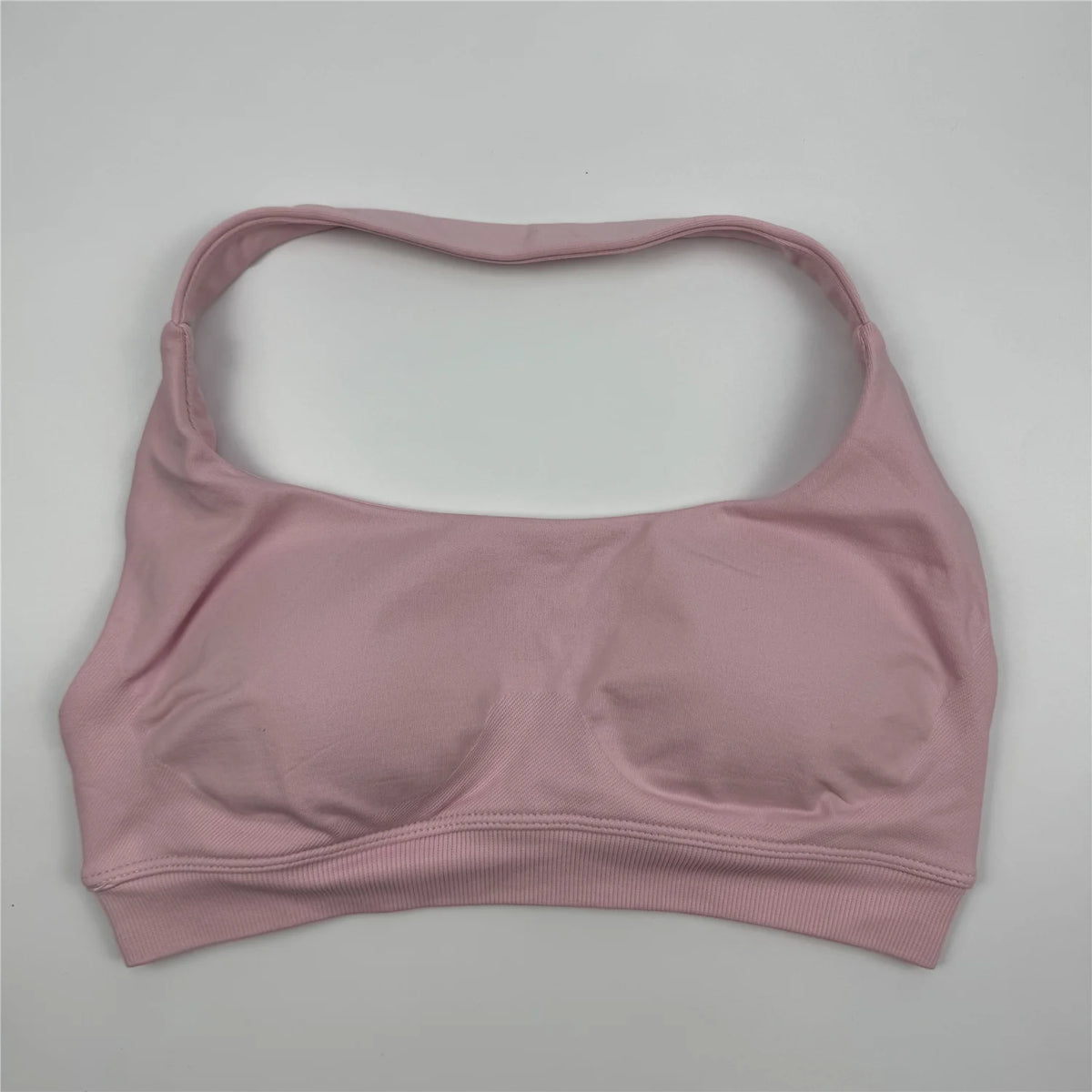 Sports Bra Women Seamless Halter Top High Support Push-up Open Back Gym wear Fitness Yoga Workout underwear