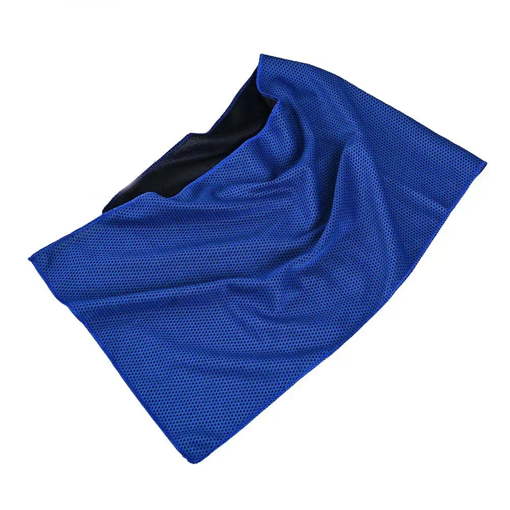 Cooling Ice Towels Microfiber Yoga Cool Thin Towel Outdoor Sport Gym Wear Icing Sweat Band Top Sports Towel Summer Cooling Scarf